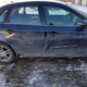 crunchy crunchy, at least it missed the mirror and the door handles and glass are ok.